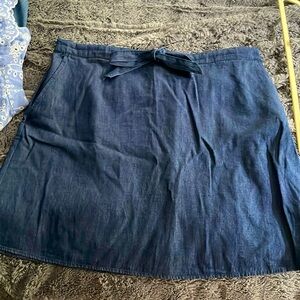 Draper James chambray skirt